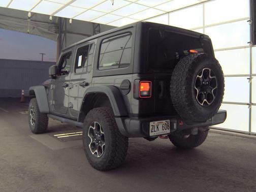 Granite Crystal Metallic Clearcoat 2023 Jeep Wrangler Rubicon