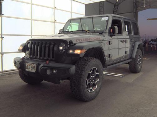 Granite Crystal Metallic Clearcoat 2023 Jeep Wrangler Rubicon
