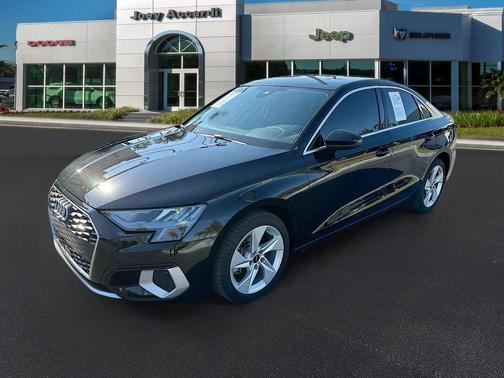 Mythos Black Metallic 2022 Audi A3 Premium