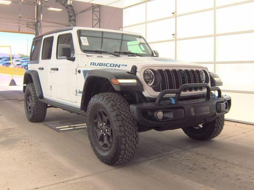 Bright White Clearcoat 2023 Jeep Wrangler 4xe Rubicon 20th Anniversary