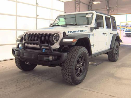 Bright White Clearcoat 2023 Jeep Wrangler 4xe Rubicon 20th Anniversary