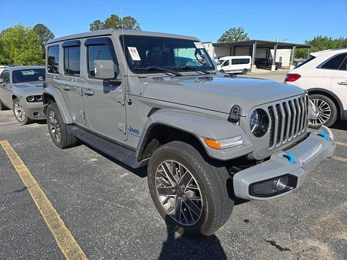 Sting-Gray Clearcoat 2023 Jeep Wrangler 4xe Sahara High Altitude