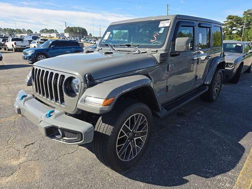 Sting-Gray Clearcoat 2023 Jeep Wrangler 4xe Sahara High Altitude