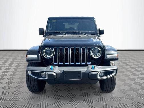 Black Clearcoat 2023 Jeep Wrangler 4xe Sahara