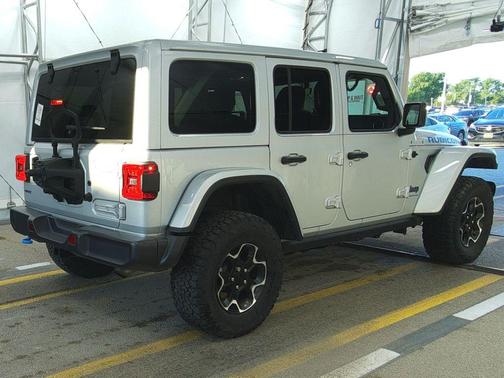 Silver Zynith Clearcoat 2023 Jeep Wrangler 4xe Rubicon
