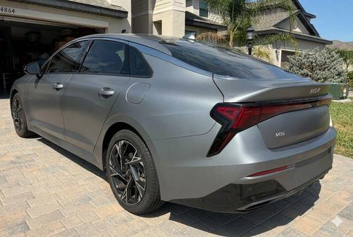 Steel Matte Gray 2025 Kia K5 GT-Line