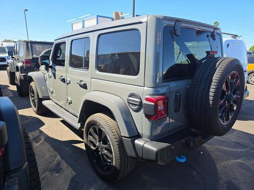 Sting-Gray Clearcoat 2023 Jeep Wrangler 4xe Sahara