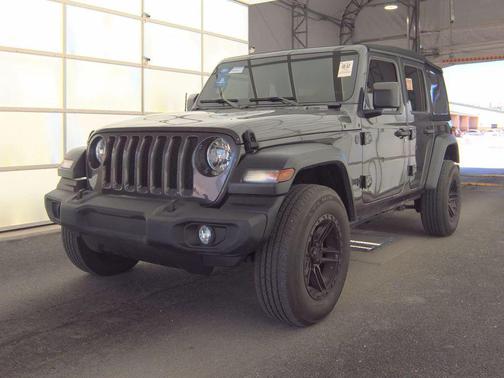 Granite Crystal Metallic Clearcoat 2022 Jeep Wrangler Unlimited Sport