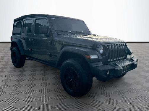 Granite Crystal Metallic Clearcoat 2022 Jeep Wrangler Unlimited Sport