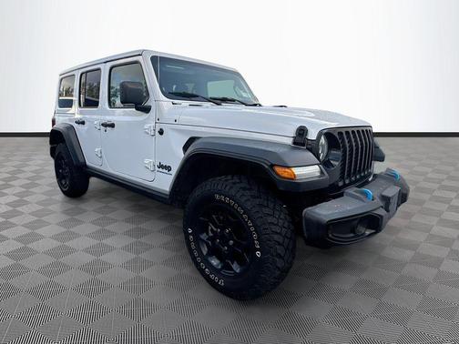 Bright White Clearcoat 2023 Jeep Wrangler 4xe Base