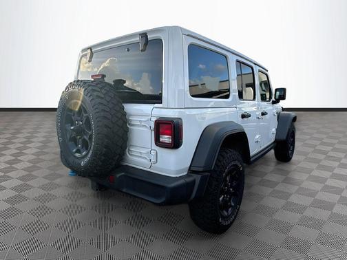 Bright White Clearcoat 2023 Jeep Wrangler 4xe Base
