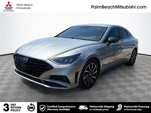 Shimmering Silver Pearl 2020 Hyundai SONATA SEL Plus