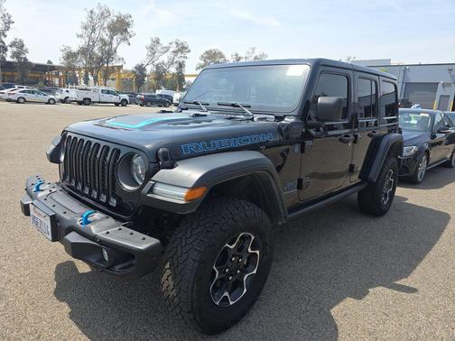 Black Clearcoat 2023 Jeep Wrangler 4xe Rubicon