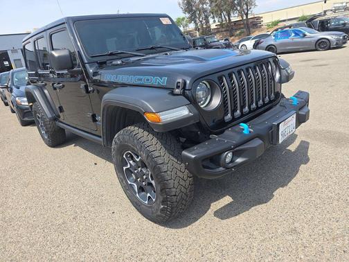 Black Clearcoat 2023 Jeep Wrangler 4xe Rubicon