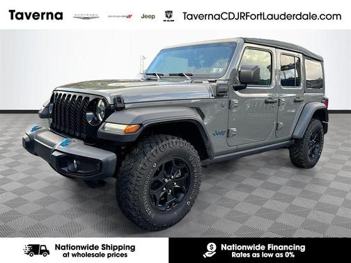 Sting-Gray Clearcoat 2023 Jeep Wrangler 4xe Base