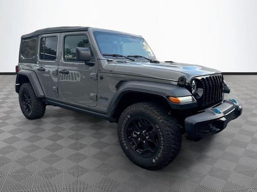 Sting-Gray Clearcoat 2023 Jeep Wrangler 4xe Base