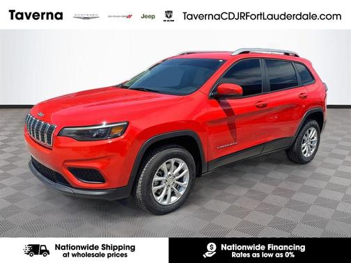 Spitfire Orange Clearcoat 2021 Jeep Cherokee Latitude
