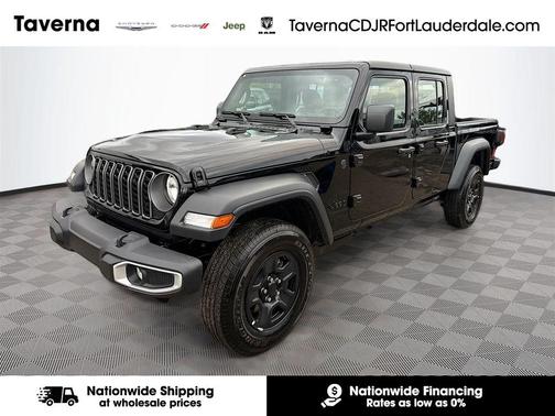 Black Clearcoat 2026 Jeep Gladiator Sport
