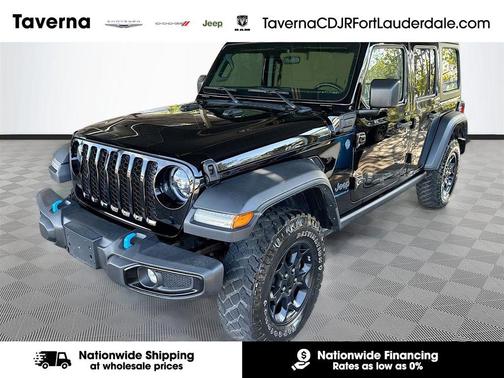 Black Clearcoat 2023 Jeep Wrangler 4xe Base