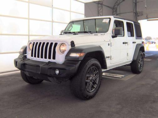 Bright White Clearcoat 2024 Jeep Wrangler Sport
