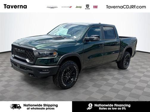 Serrano Green Metallic 2026 RAM 1500 Rebel
