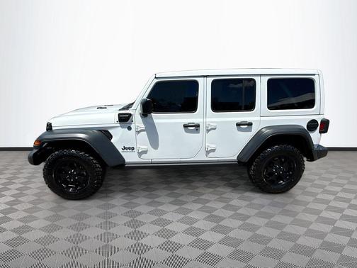 Bright White Clearcoat 2023 Jeep Wrangler 4xe Base