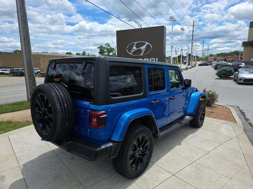 Hydro Blue Pearlcoat 2023 Jeep Wrangler 4xe Sahara