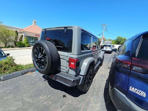 Sting-Gray Clearcoat 2023 Jeep Wrangler 4xe Sahara