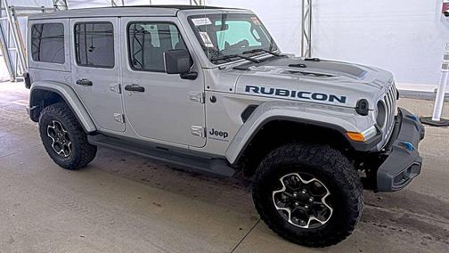 Silver Zynith Clearcoat 2023 Jeep Wrangler 4xe Rubicon
