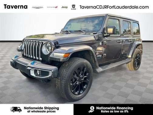 Granite Crystal Metallic Clearcoat 2023 Jeep Wrangler 4xe Sahara