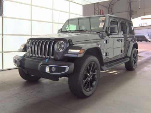 Granite Crystal Metallic Clearcoat 2023 Jeep Wrangler 4xe Sahara