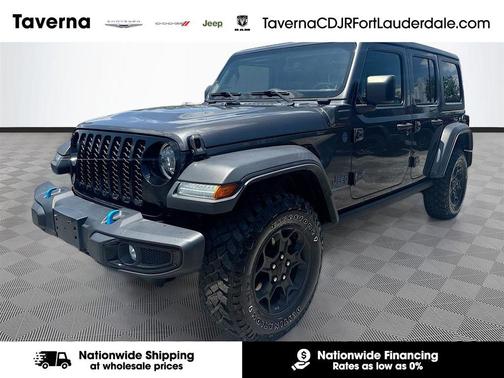 Granite Crystal Metallic Clearcoat 2023 Jeep Wrangler 4xe Base