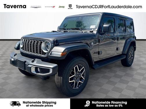 Granite Crystal Metallic Clearcoat 2026 Jeep Wrangler 4-Door Sahara 4x4