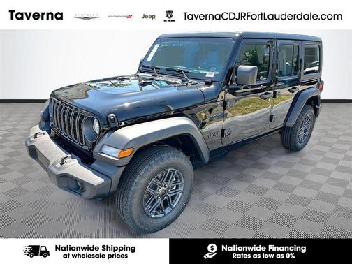 Black Clearcoat 2026 Jeep Wrangler Sport