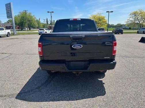 Shadow Black 2018 Ford F-150 XLT