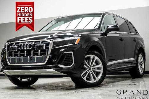 Mythos Black Metallic 2025 Audi Q7 55 Premium Plus