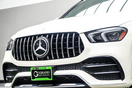 designo Diamond White Metallic 2021 Mercedes-Benz AMG GLE 53 4MATIC+ Coupe