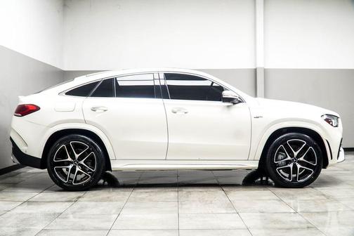 designo Diamond White Metallic 2021 Mercedes-Benz AMG GLE 53 4MATIC+ Coupe