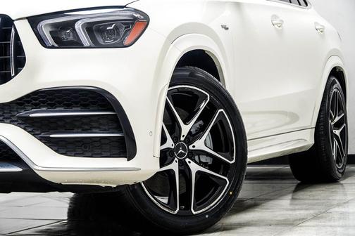 designo Diamond White Metallic 2021 Mercedes-Benz AMG GLE 53 4MATIC+ Coupe