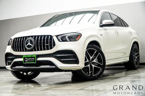 designo Diamond White Metallic 2021 Mercedes-Benz AMG GLE 53 4MATIC+ Coupe