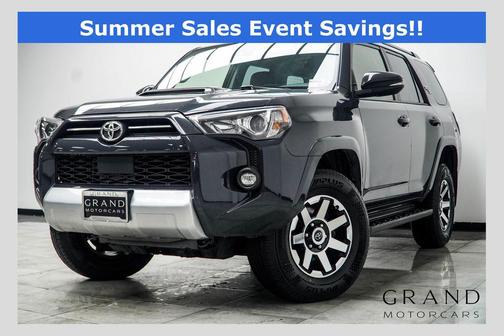 Midnight Black Metallic 2024 Toyota 4Runner TRD Off Road Premium
