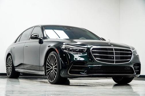 Green 2023 Mercedes-Benz S-Class 4MATIC