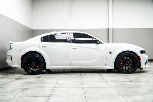 White Knuckle Clearcoat 2023 Dodge Charger SRT Hellcat Widebody Jailbreak