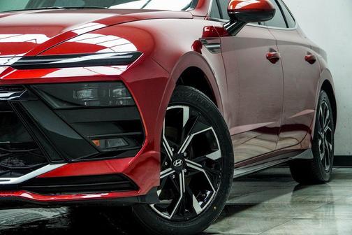 Ultimate red 2024 Hyundai SONATA SEL