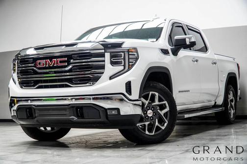 Summit White 2024 GMC Sierra 1500 SLT