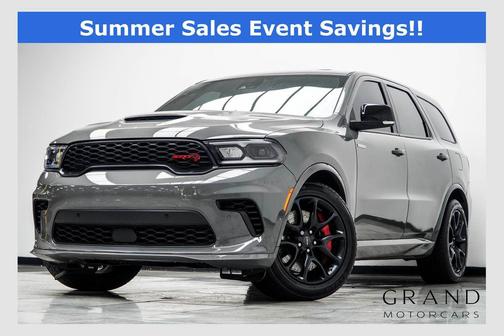Destroyer Gray Clearcoat 2024 Dodge Durango SRT Hellcat Premium AWD