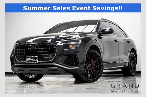 Orca Black Metallic 2019 Audi Q8 3.0T Premium