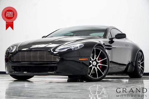 Black 2007 Aston Martin V8 Vantage Base