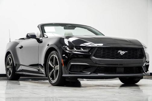 Shadow Black 2024 Ford Mustang EcoBoost Premium