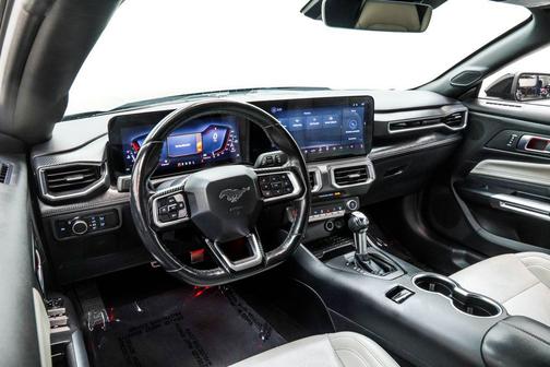 Shadow Black 2024 Ford Mustang EcoBoost Premium